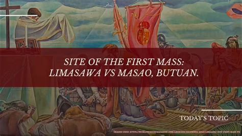 site of first mass in the philippines|Limasawa vs. Butuan: the first Easter Mass .